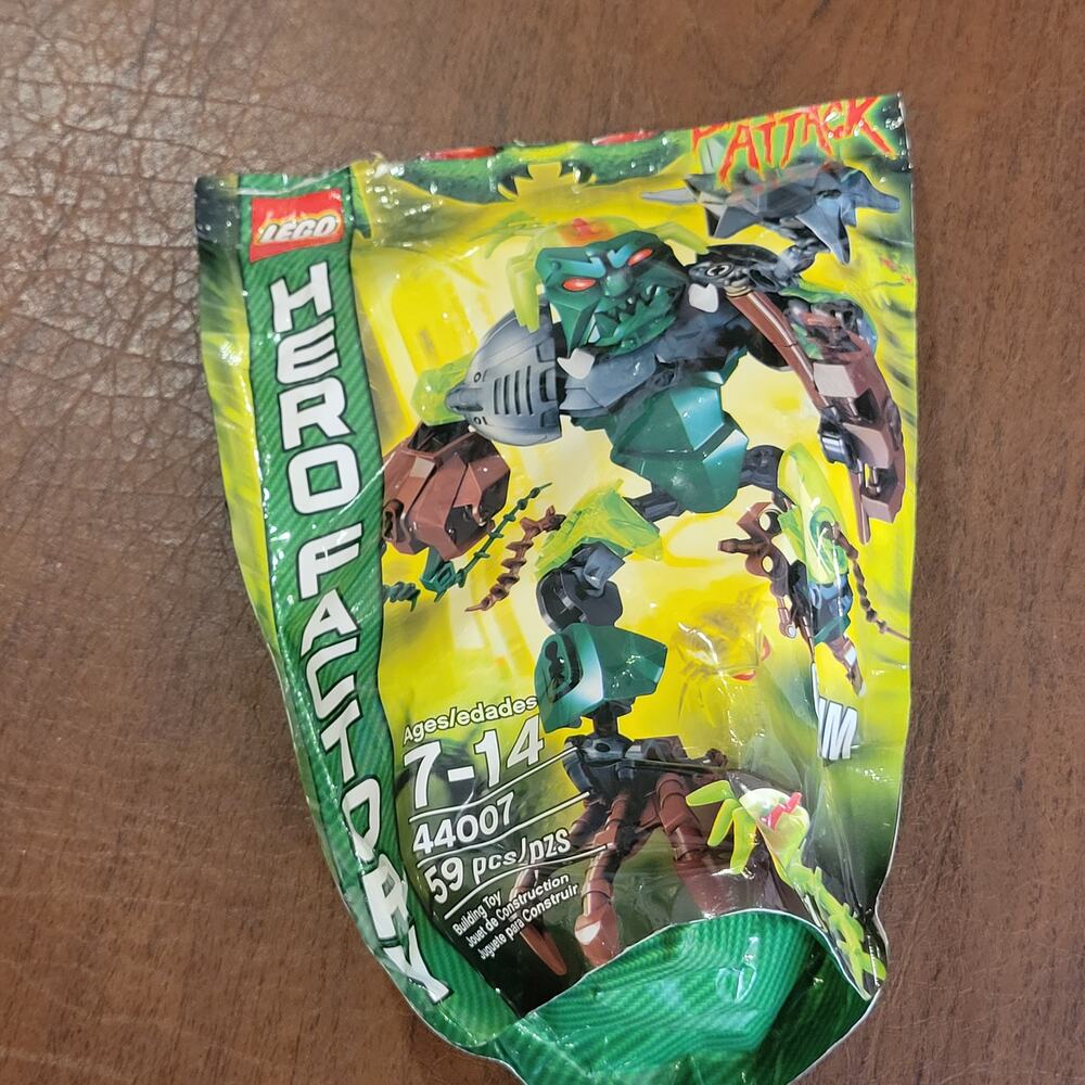 Lego 44007 Hero Factory Brain Attack OGRUM New in factory sealed polybag